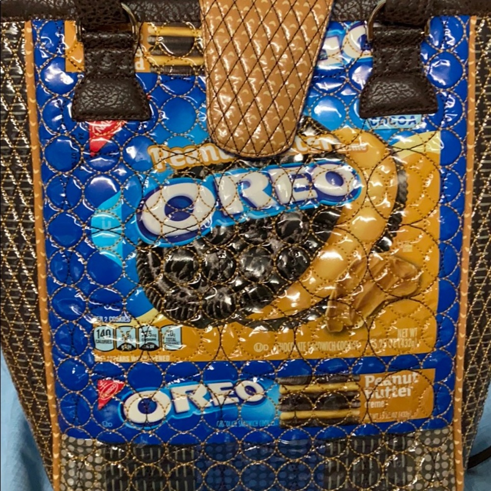 Oreos themed Custom designed handmade tote bag - Picture 8 of 9